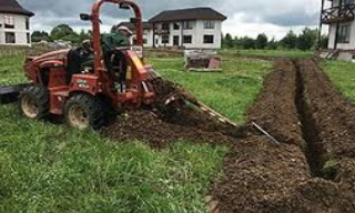 Копка траншей для водопровода в Снежинске: цена за метр от 937 руб.